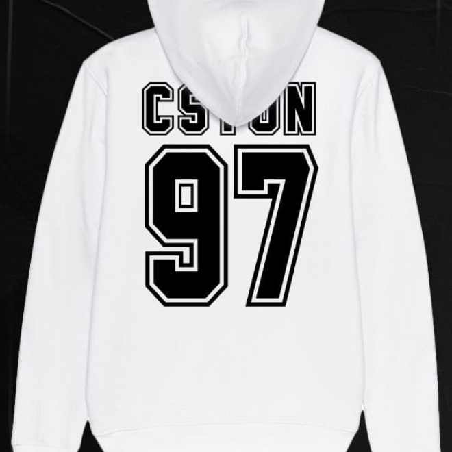 CSYON 97 Hoodie white