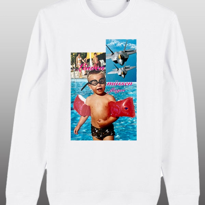 Ein Cooles Platzi Sweatshirt Weiß