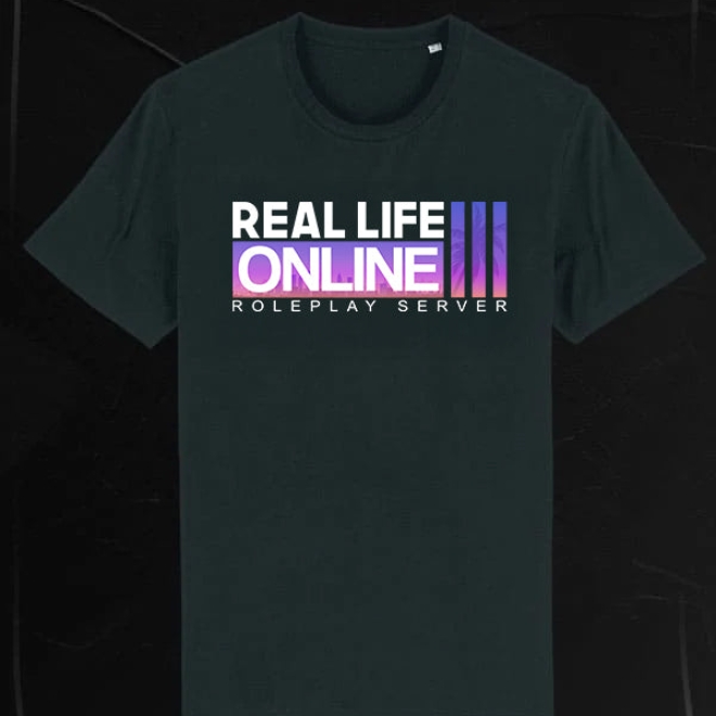 Real Life Online Roleplay Server Shirt black