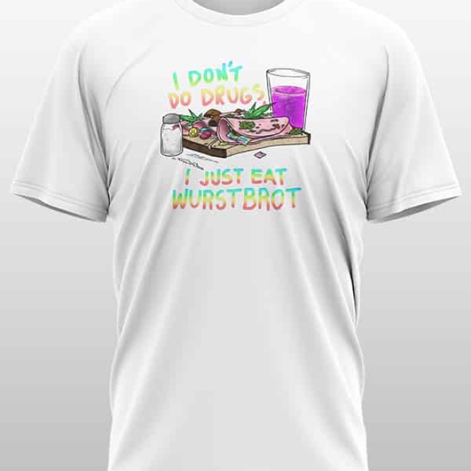 Openmind Wurstbrot Shirt weiß