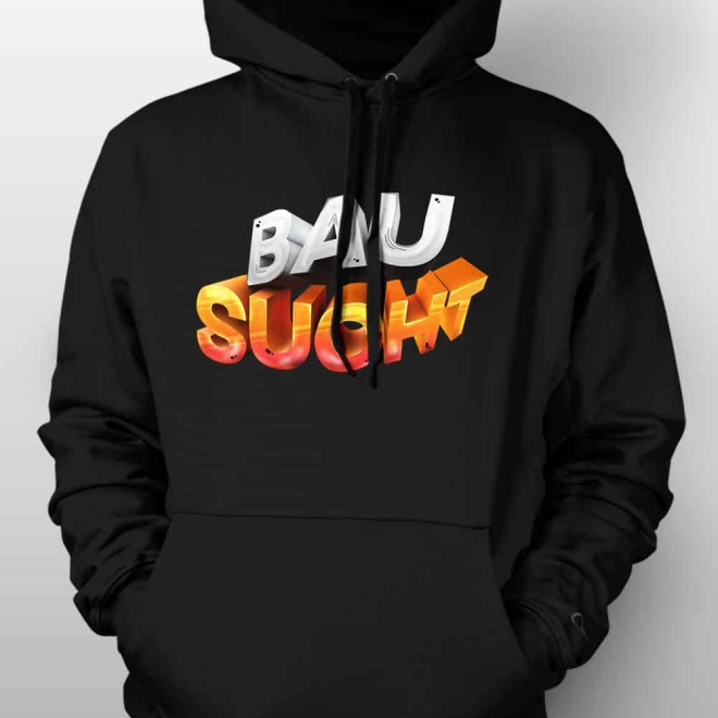 BauSucht Classic Logo Hoodie