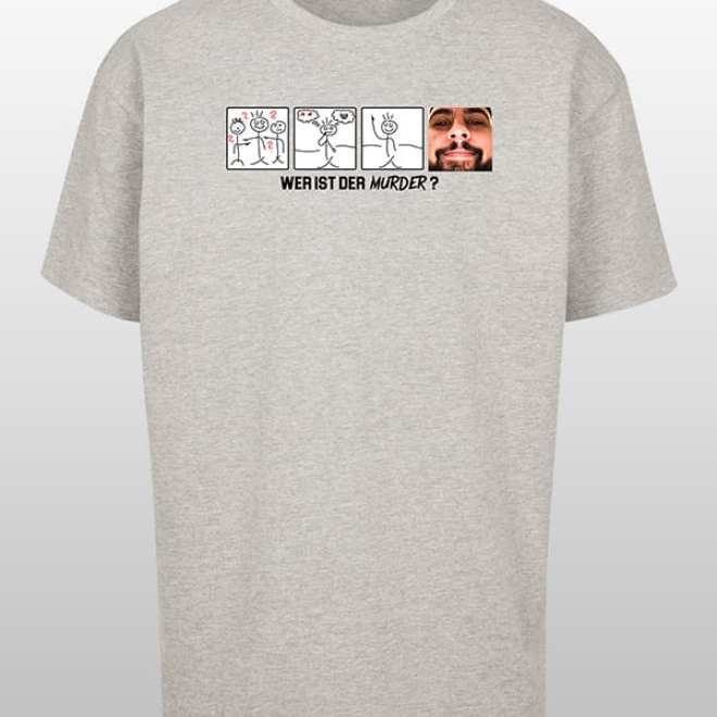 Limited Oversize Shirt heather grey