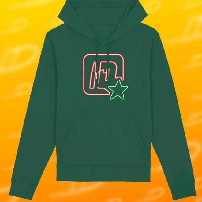 ID Neon Hoodie Special Edition green