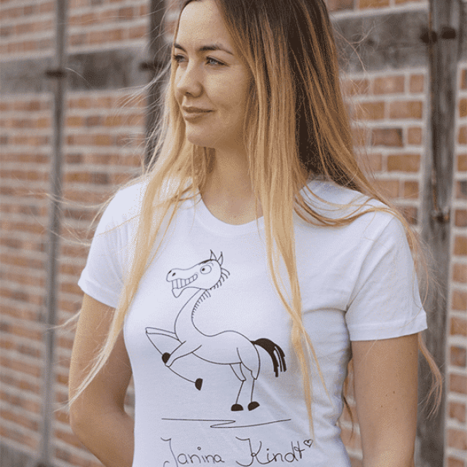 Janina Kindt signature T-Shirt white