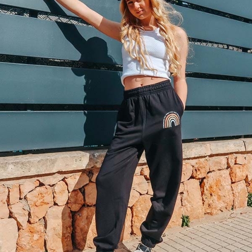 Meet me at the Rainbow Sweat Pants classic