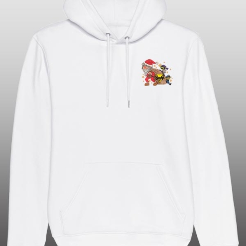 LuckyV XMAS Hoodie White