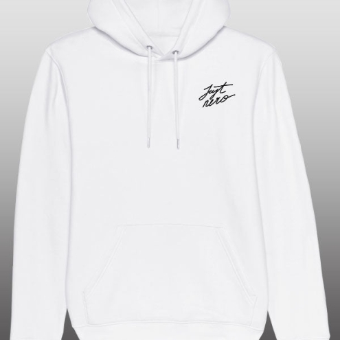 Just Nero Hoodie white