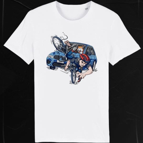 Radlfahrer Shirt white